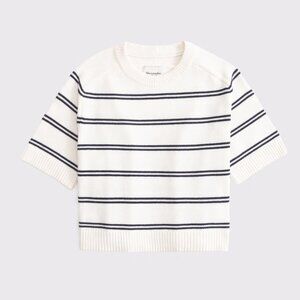 Abercrombie & Fitch Madeline Crew Sweater Tee